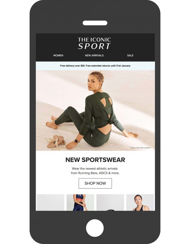 NL1 2 THE ICONIC - Marketing Collateral EDM