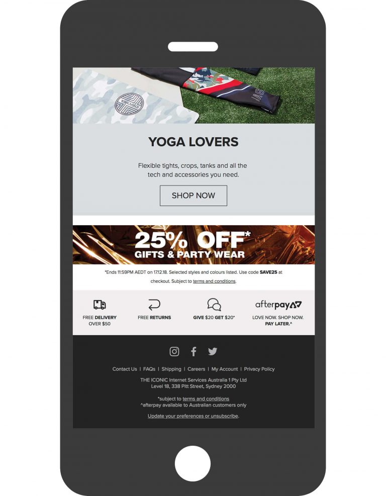 NL 4 2 THE ICONIC - Marketing Collateral EDM