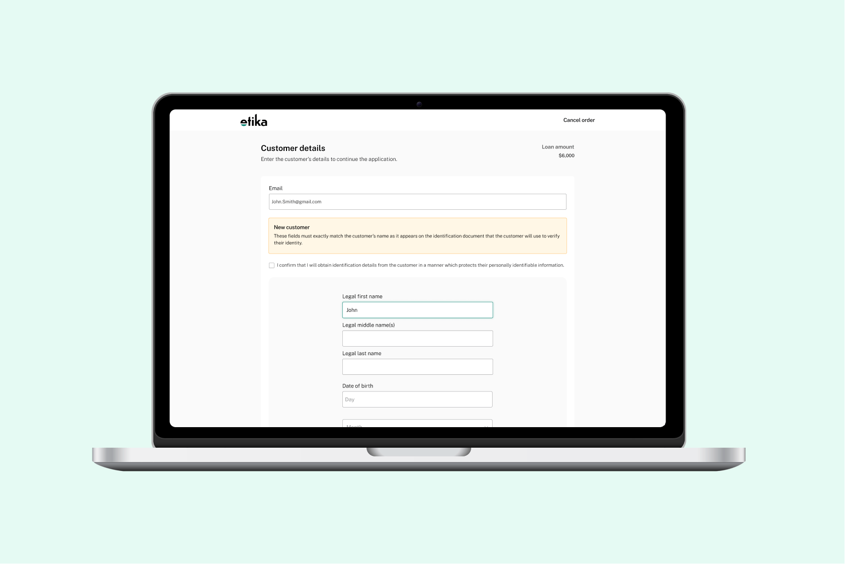 Customer Details