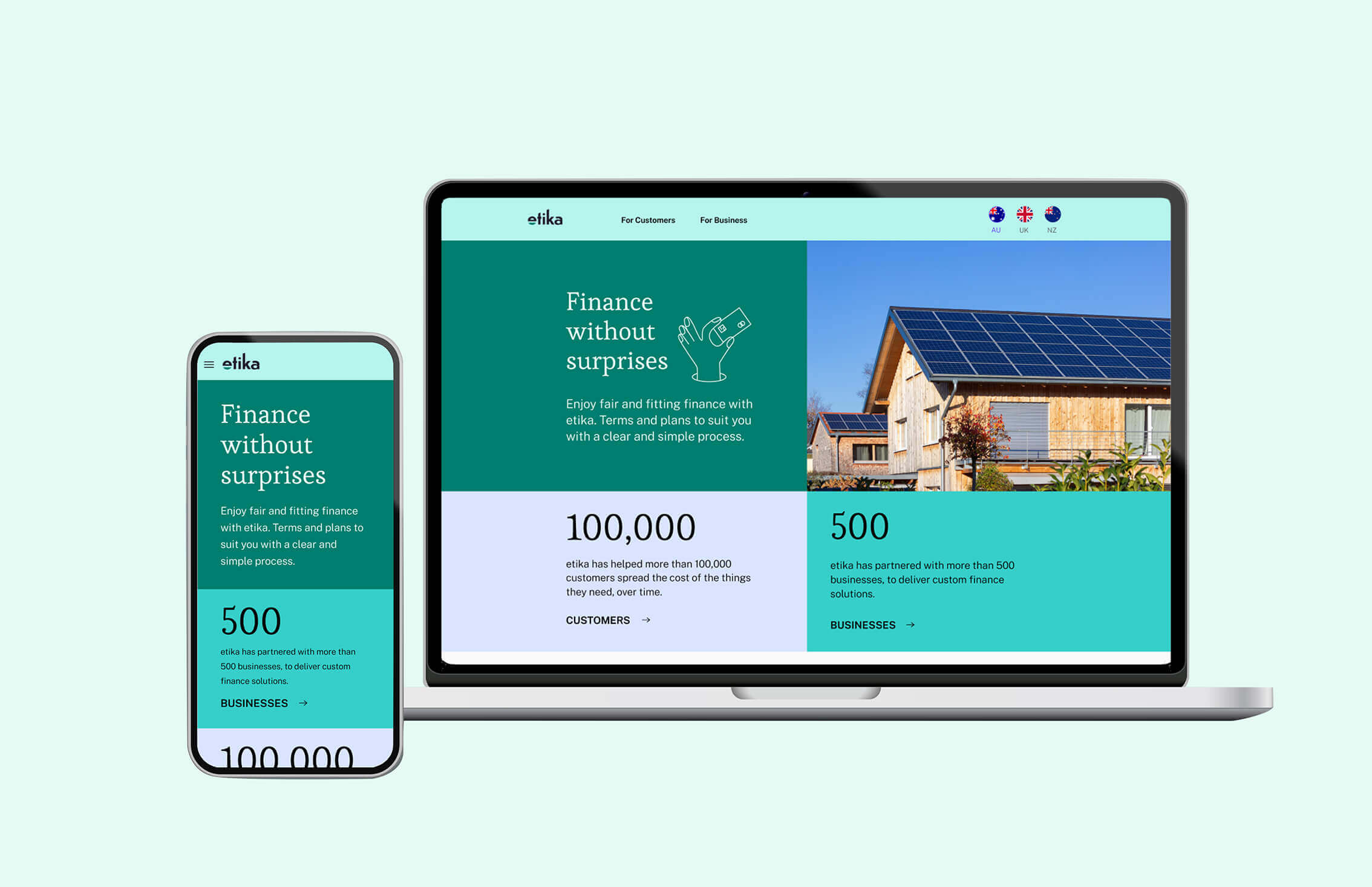 Homepage website